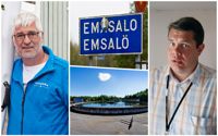 Borgå vatten planerar att utveckla vattennätet på Emsalö. Företagaren John Rönnholm och Emsalöbon Johan Nyholm ser positivt på planerna.