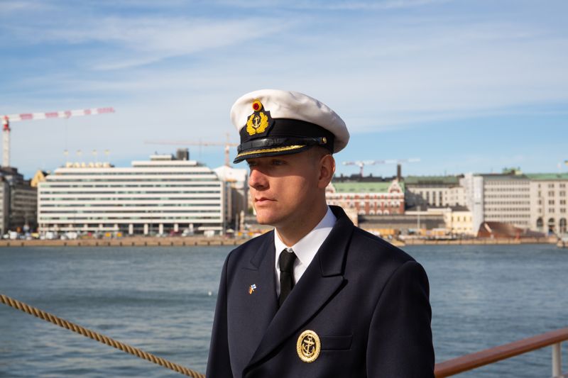 Robert Meier har besökt Helsingfors en gång tidigare. Då seglade han från Tyskland i en liten segelbåt tillsammans med sin flickvän.