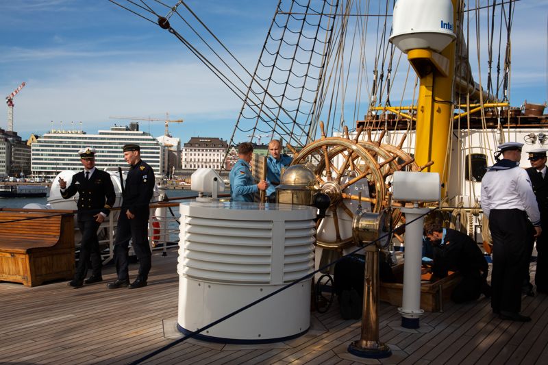 Gorch Fock är ett prestigefullt och känt skolskepp från Tyskland.