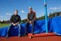 Kristoffer Silfver, Clas Smeds och IF Raseborg är redo för lördagens final i föreningscupen i Karis.