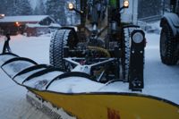 Sjundeå anlitar ett Lojoföretag för plogning av sina fastigheter och gårdar.