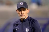 Thomas Tuchel efter förlustmatchen i Champions League som gör att han får sparken som tränare i Chelsea.
