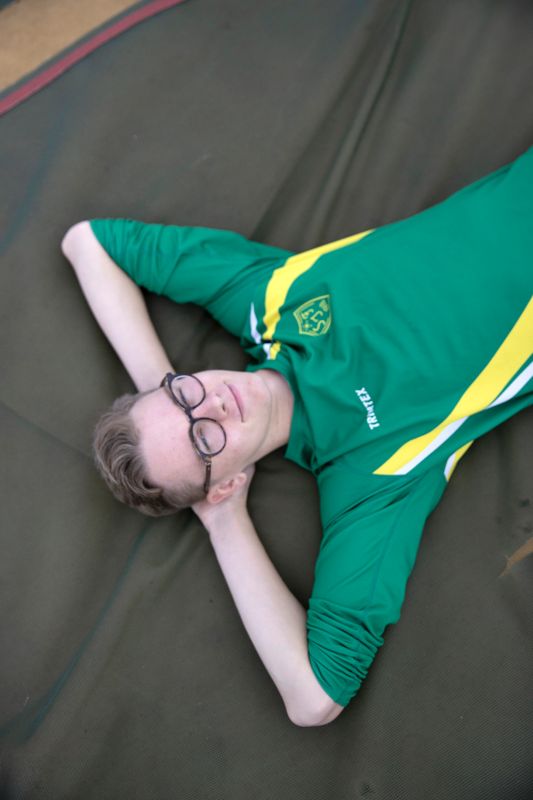 Johan Grönroos bytte fotbollen till friidrott i fjortonårsåldern.