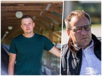 Mikael Jungar driver en pälsfarm i andra generation. SFP-politikern Steven Frostdahl, tidigare socialdemokrat innan partiet svängde i pälsfrågan, bevakar hans intressen.