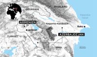 Det omstridda området Nagorno-Karabach är i fokus i konflikten.