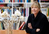 Ulrica Stråhlmann fotad i Kulturhuset Grand.
