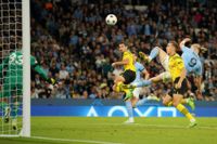 Erling Braut Haaland klackade in 2–1-målet och avgjorde CL-mötet med gamla klubben Borussia Dortmund.