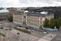 Ateneum ligger mitt i centrala Helsingfors.