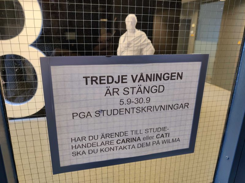 Torsten Fagerholm har skrivit provet i engelska på ett par timmar. Han bedömer att det gick mycket bra, att förstå skotska var inte så svårt.