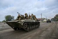 Ukrainska soldater har under den senaste tiden tagit tillbaka flera städer och byar i de östra delarna av landet.