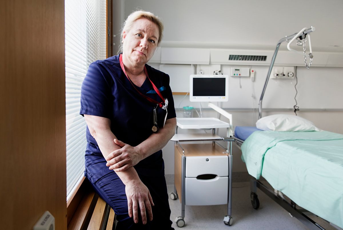 Mest av allt hoppas Marianne Bruce-Suomela på ett snabbt slut på arbetskonflikten.