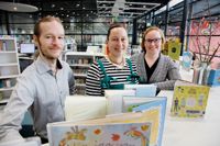 Urvalsjuryn Tapani Häkkinen, Kaisa Leka och Marika Salomaa har gjort sina val.