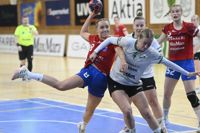 Linjespelaren Corinna Jensen är redo att brottas med bland andra Malena Heikkinen i finalserien.