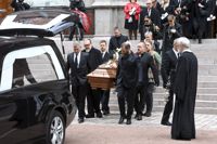 Vesa-Matti Loiris jordfästning ägde rum i Johanneskyrkan i Helsingfors den 20 september.