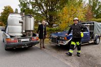 Både Ilmari Vaittinen och Antti Aarva har drabbats av gengasbacillen, som Aarva uttycker det. Aarva är redan inne på sin andra gengasbil och Vaittinen har kört med sin Volvo 240 i ett drygt år.