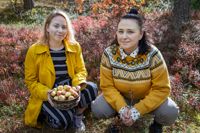 Slow Food Västnylands nya verksamhetsledare Emilia Eriksson och projektledare Katarina Enberg ser fram emot närmatsfestivalen i Fiskars den 1–2 oktober.
