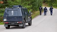 Polisens beredskapsenhet Karhu övar med försvarsmakten i östra Nyland den här veckan. Bilden är tagen från ett pådrag i Finnby för några år sedan.