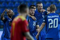 Benjamin Källman, Robert Ivanov, Joel Pohjanpalo och resten av de finländska landslagsspelarna lär vara nöjda med att placeras i den andra seedingsgruppen i lottningen av EM-kvalet.