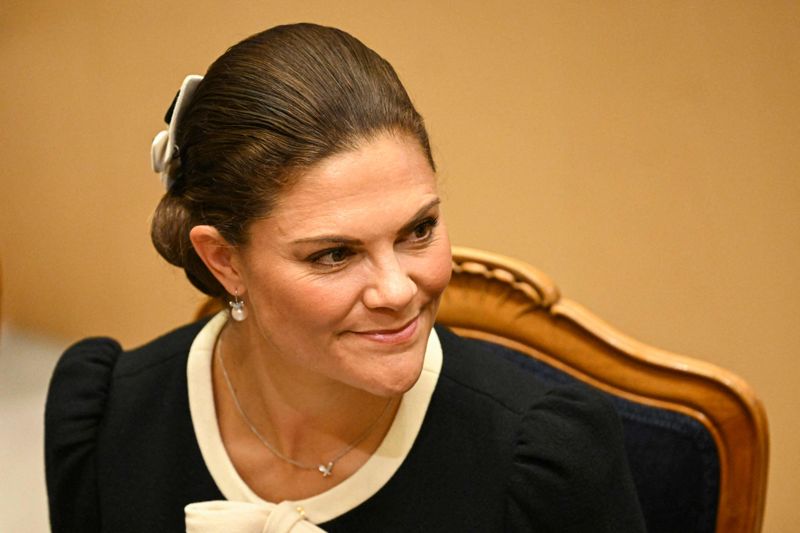 Kronprinsessan Victoria under öppnandet av den svenska riksdagen förra hösten.