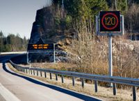 Snart börjar man bygga nya viltstängsel längs med motorvägen utanför Borgå.