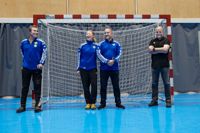 Teppo Puputti, Tua Westerholm, Jesper Westerholm och Johan Nyberg samarbetar inom Hickens handboll.