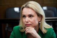 Den ryska tv-journalisten Marina Ovsjannikova. Arkivbild.