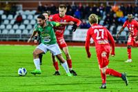 Xhevdet Gela och EIF förlorade onsdagens kvalmatch mot FF Jaro i Jakobstad.