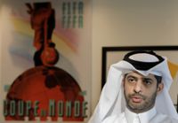 Qatars VM-chef Nasser Al Khater. Arkivbild.