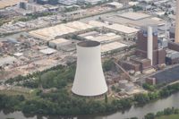 Kärnkraftverket Heilbronn i Baden Württemberg i Tyskland, 11 juli 2022.