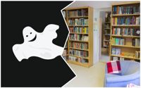 Spökena på Pernå närbibliotek behöver hjälp att gå vidare.