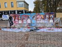 Det färdiga konstverket monterades ganska raskt ner, men publiken gick därifrån med känslan av att ha upplevt något unikt.