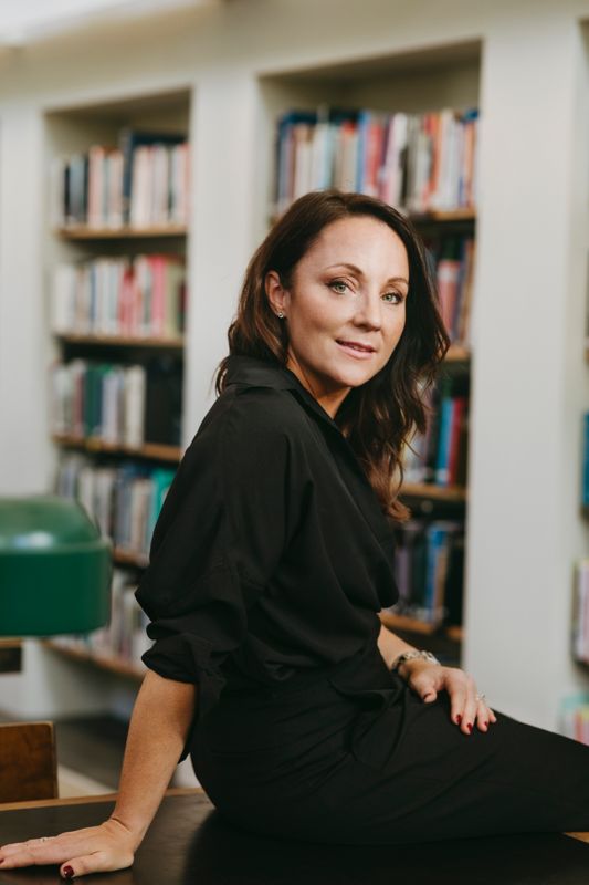 Inredaren, bloggaren och författaren Frida Ramstedt.
