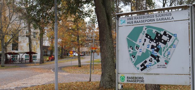 Raseborgs sjukhus.