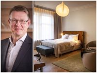 Timo Lappi gläds över att hotellen haft många bokningar sedan coronarestriktionerna hävdes i vintras.