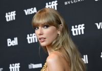 Taylor Swifts nya album "Midnights" släpptes på fredagen. Arkivbild.