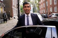 Storbritanniens före detta finansminister, konservative Rishi Sunak. 