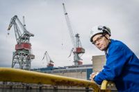 Kim Salmi är sedan september vd för Helsinki Shipyard. Han var tidigare produktionschef på varvet och har också dessförinnan jobbat på varvet i olika omgångar.