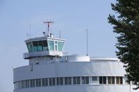 Kontrolltornet på Malms flygplats. Arkivbild.