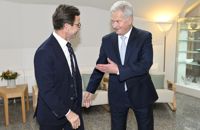 Sveriges statsminister Ulf Kristersson besökte Finland och träffade presidenten och statsministern förra veckan. Den här veckan samlas alla nordiska statsministrar i Helsingfors i samband med Nordiska rådets session.
