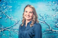 Luciakandidat 2, Jenny Karlssons dröm är att få arbeta som klasslärare och speciallärare.