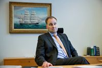 Åbo Underrättelsers chefredaktör Tom Simola.