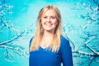 22-åriga Wilma Grönqvist från Karis är Finlands lucia 2022. Hon har sjungit i kör i tio år och studerar nu till sjukskötare.