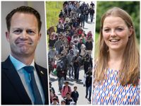 Nyhetsbilder som den i mitten fick de danska socialdemokraterna som Jeppe Kofod att gå in för sin hårdföra migrationspolitik. Men att systemet skulle vara trasigt dementerar professor Karen Nielsen Breidahl.