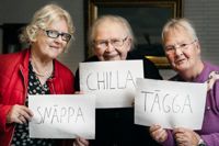 Christina von Bonsdorff, Brita Virtamäki och Anette Särs tänker snarast på fågelarten flugsnappare av ordet ”snäppa”. De får rysningar av ”chilla” – de associerar ordet med engelskans ”chilly”. – Jag ser konstant Snapchat på min surfplatta, säger von Bonsdorff om sitt verb.