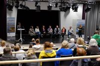 Paneldiskussionen om byarnas livskraft gick sakligt till.