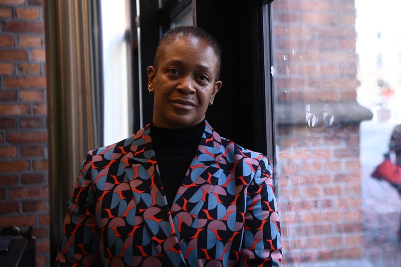 Tracie Keesee från USA är ytterligare en av medlemmarna i FN:s oberoende panel för rasrättvisa och brottsbekämpning på besök i Stockholm.