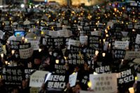 Tusentals människor sörjer de offer som klämdes ihjäl i nöjeskvarteret Itaewon i Seoul under halloweenfirandet. Arkivbild.