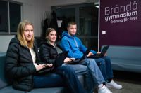 Sophia Seppälä, Jessica Teir och Sebastian Raunio har en nyanserad bild på digitala läromedel. Att slippa släpa på böcker mellan skolan och hemmet är en stor fördel, medan teknikstrul, avsaknaden av att kunna göra digitala anteckningar och hopp mellan många olika fönster i läromedlen ger minuspoäng.