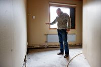 Tom Lindbloms hus i Nickby fick en vattenskada som följd av Raksystems fastighetsbesiktning.