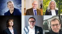 Sören Lillkung, Georg Henrik Wrede, Birgitta Forsström, Jannica Fagerholm, Lasse Svens, Dag Wallgren.
